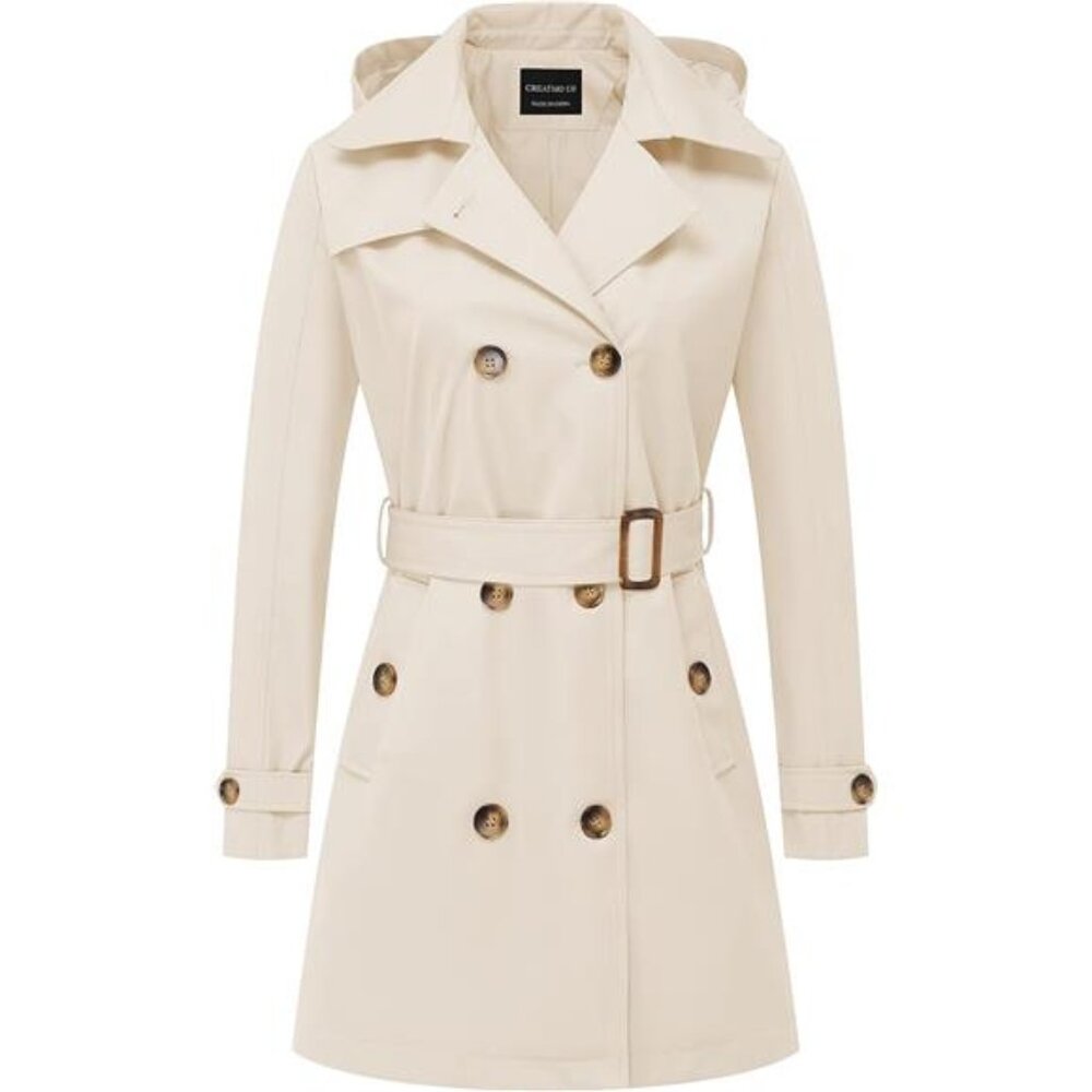 Women’s Light Tan Trench Coat